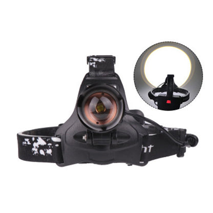 USB Rechargeable Zoomable LED Headlamp with XHP50