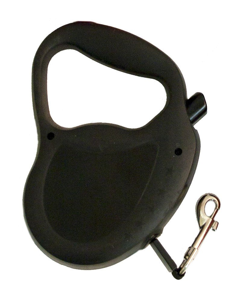 Hyper Pet Retractable Dog Leash 16 ft. Walking Leash for Dogs up to 40 lbs. Medium Black