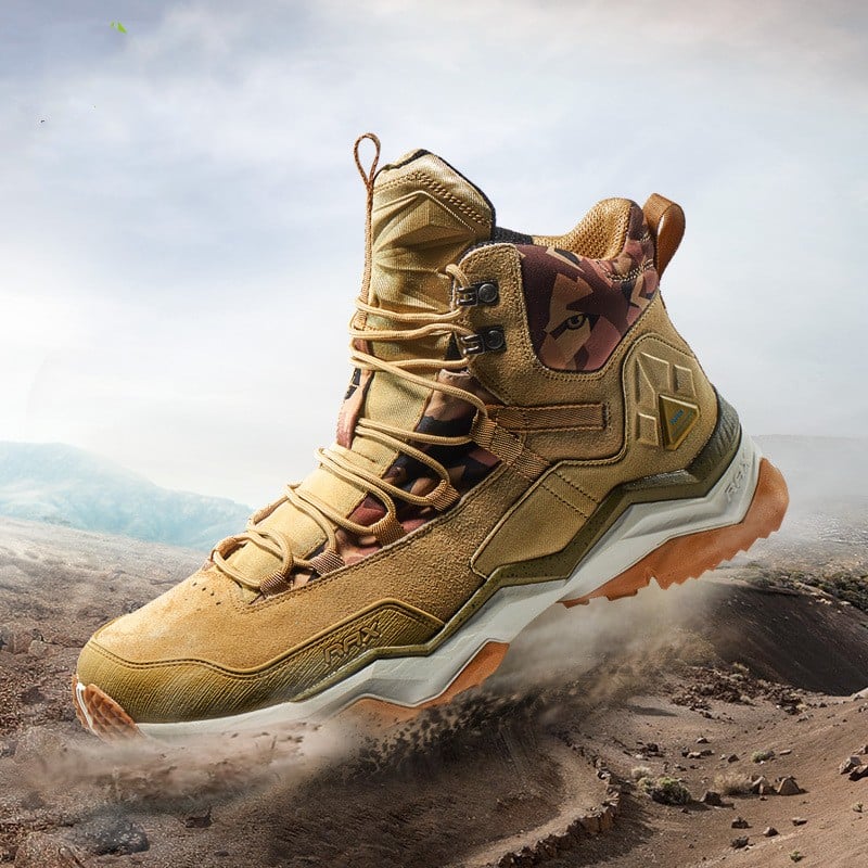 High Top Waterproof Non-slip Hiking Shoes for Climbing