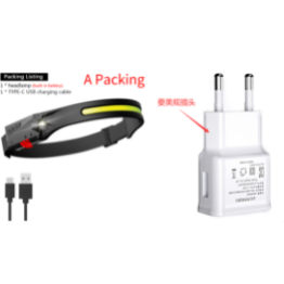 LUXPOWER 230° Wide Angle USB Rechargeable LED Headlamp