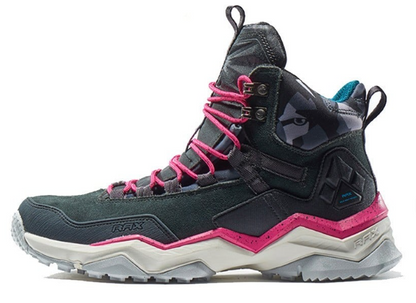 Waterproof High Top Hiking Shoes for Mountain Climbing