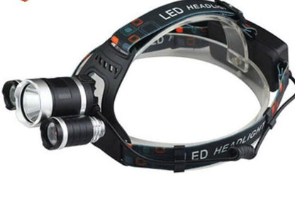 High Brightness Rechargeable Headlamp for Long Range