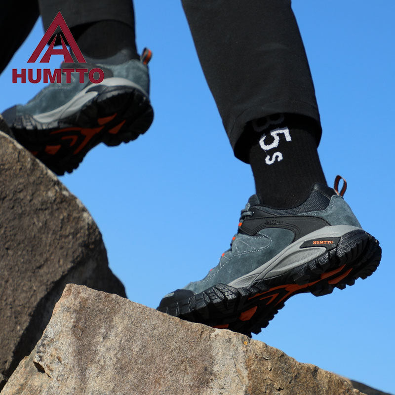 Men's Waterproof Hiking Shoes - Lightweight Outdoor Footwear