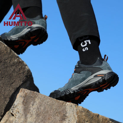 Men's Waterproof Hiking Shoes - Lightweight Outdoor Footwear